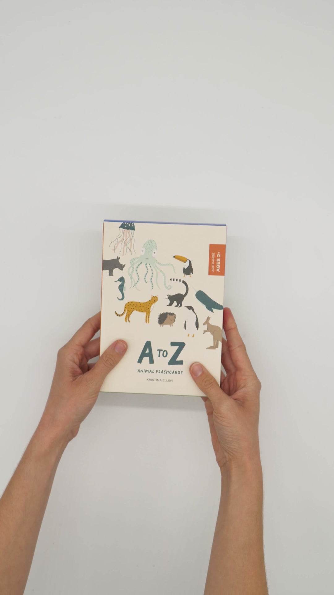 Video of A to Z Animal Flashcard Unboxing